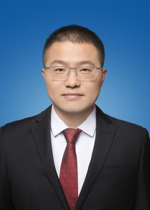 一寸证件照-蓝底-张雷克